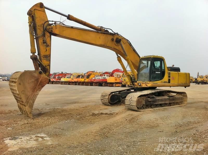 Komatsu PC450LC-6 Paletli ekskavatörler