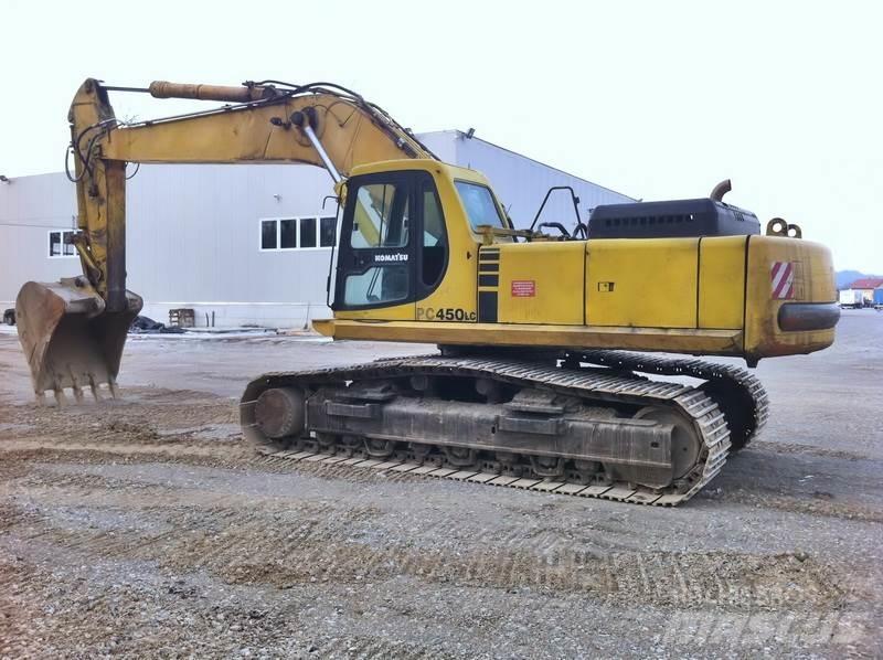 Komatsu PC450LC-6 Paletli ekskavatörler