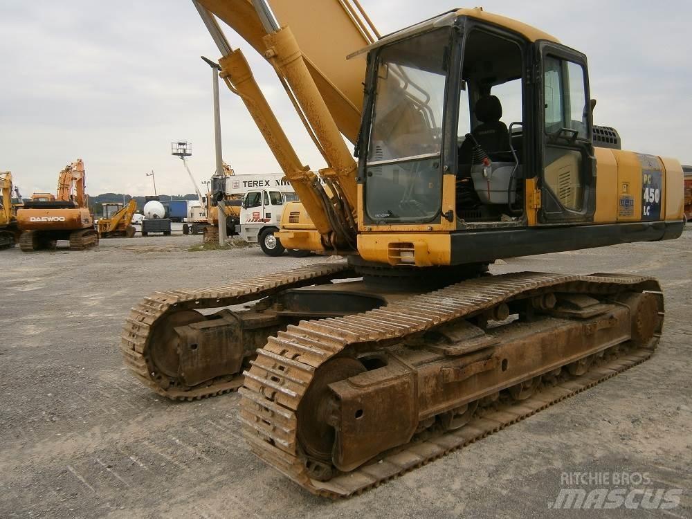 Komatsu PC450LC-7K Paletli ekskavatörler