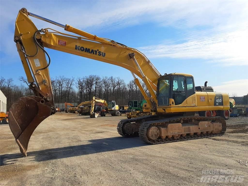 Komatsu PC450LC-7K Paletli ekskavatörler