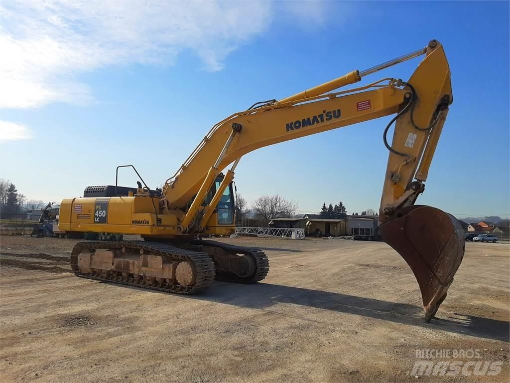 Komatsu PC450LC-7K Paletli ekskavatörler