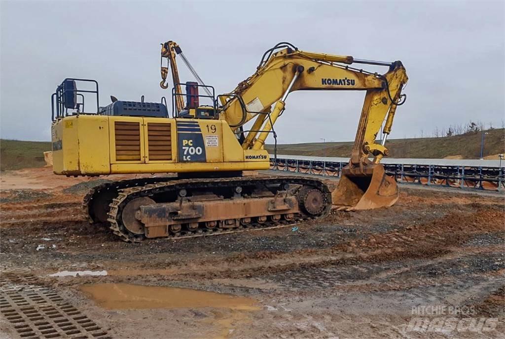 Komatsu PC700LC-8 Paletli ekskavatörler