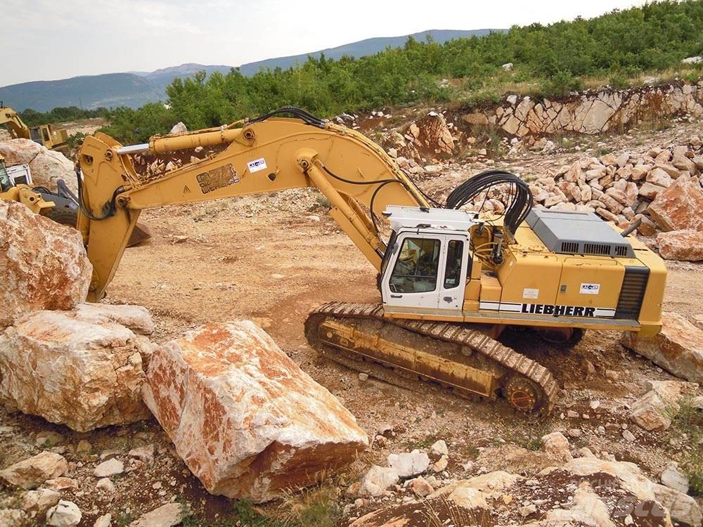 Liebherr R974BHD Paletli ekskavatörler