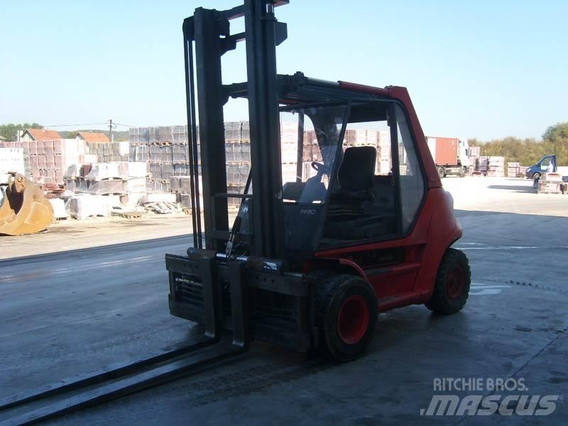 Linde H80D Dizel forkliftler