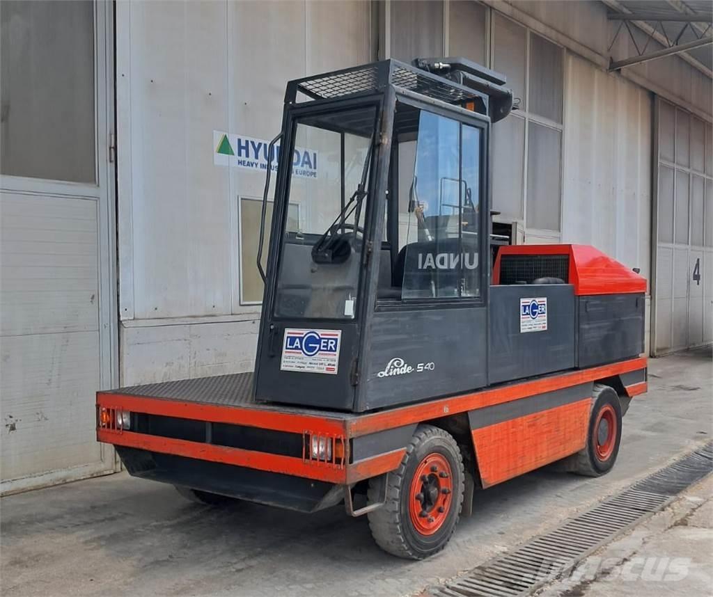 Linde S 40 Sideloader - dört yönlü forkliftler