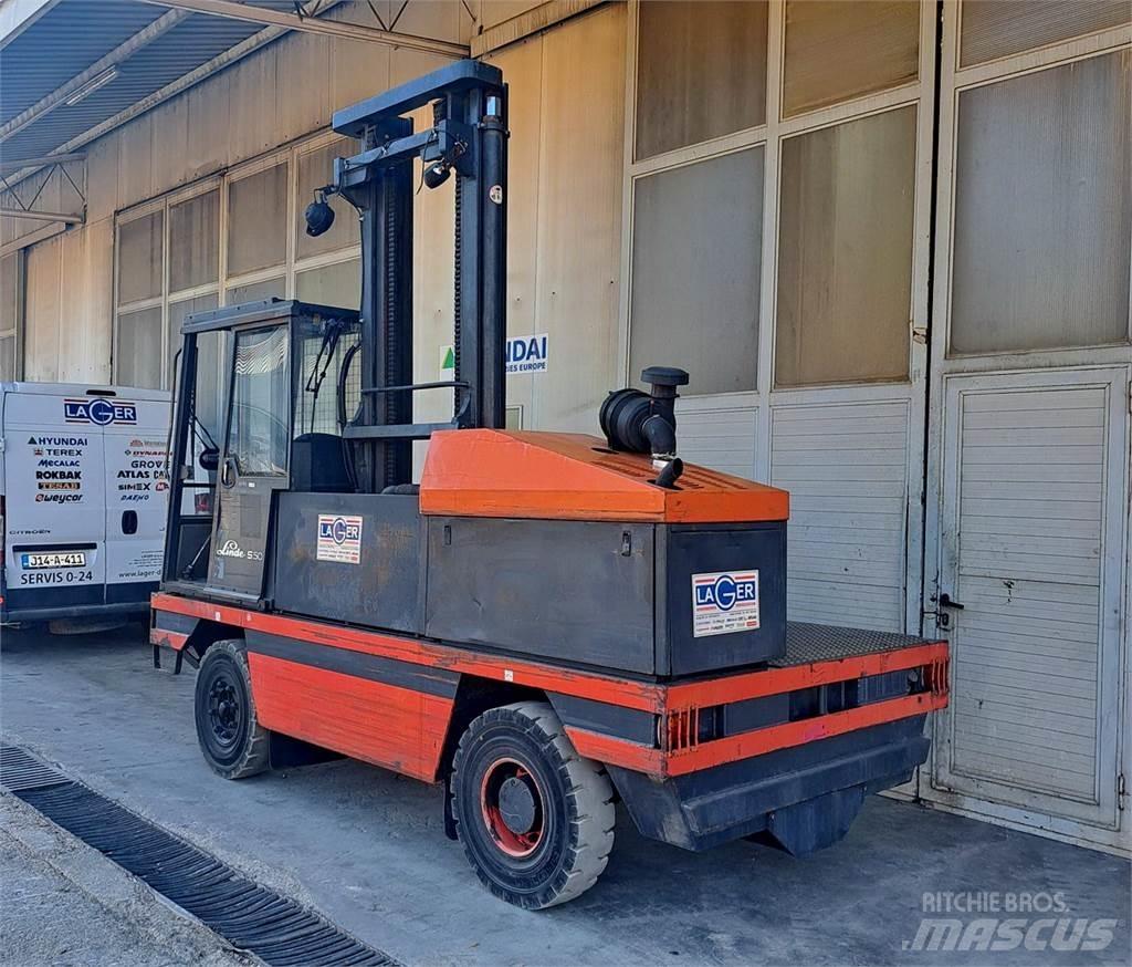 Linde S50 Sideloader - dört yönlü forkliftler