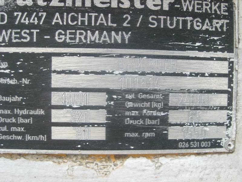 Mercedes-Benz 2422 Beton pompaları