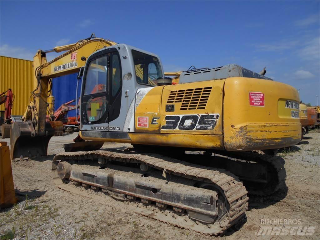 New Holland E 305EL Paletli ekskavatörler