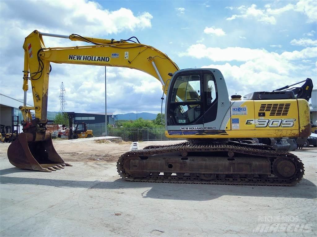 New Holland E305 Paletli ekskavatörler