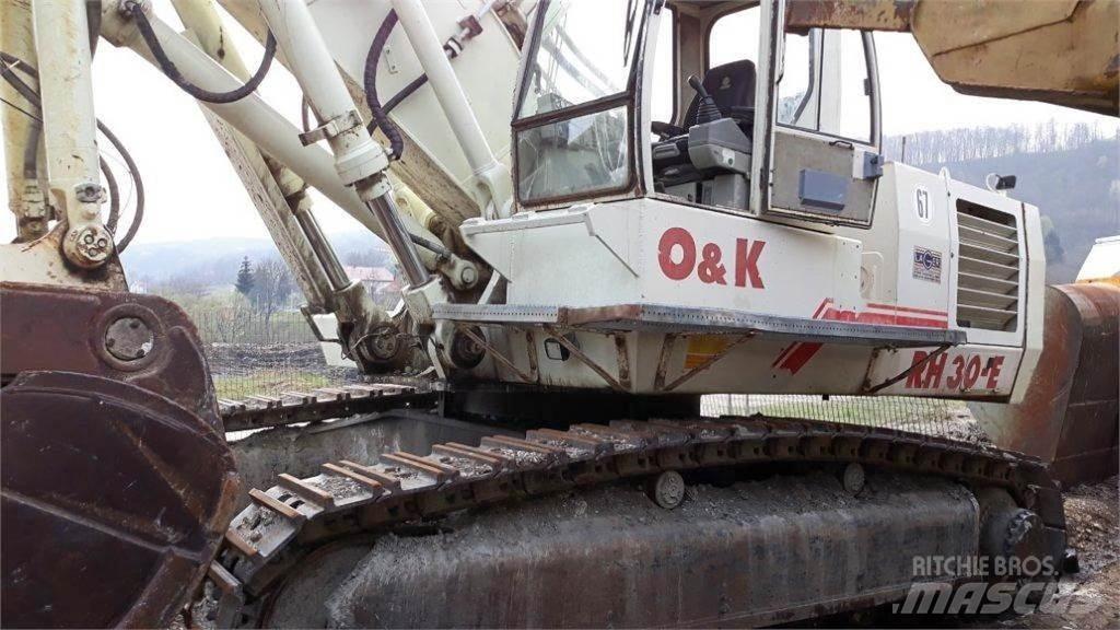 O&K RH30E Paletli ekskavatörler