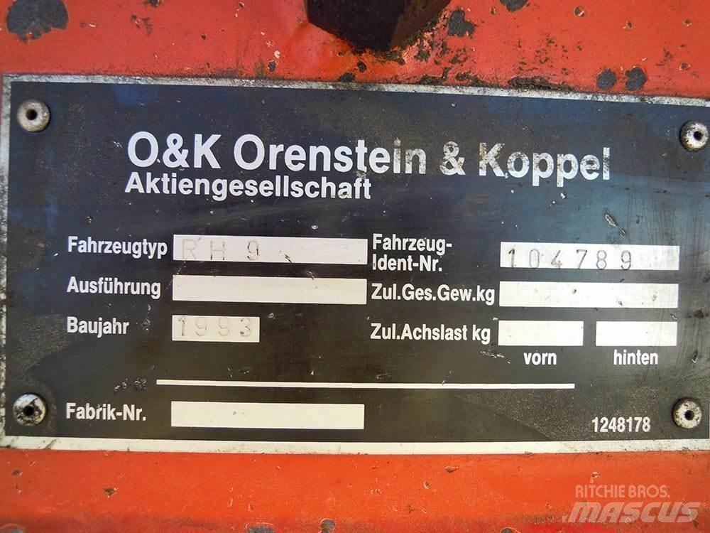 O&K RH9 PMS Paletli ekskavatörler