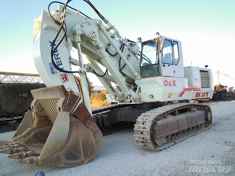 Terex O&K RH30-E Paletli ekskavatörler