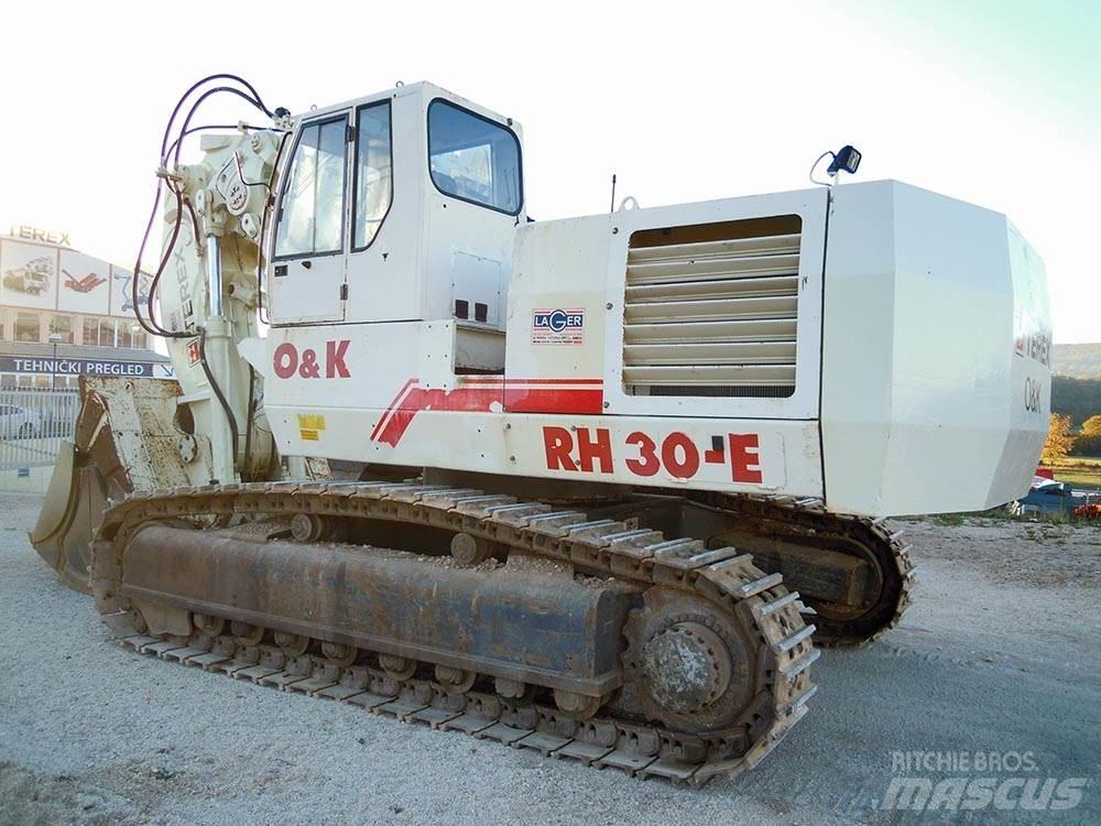 Terex O&K RH30-E Paletli ekskavatörler