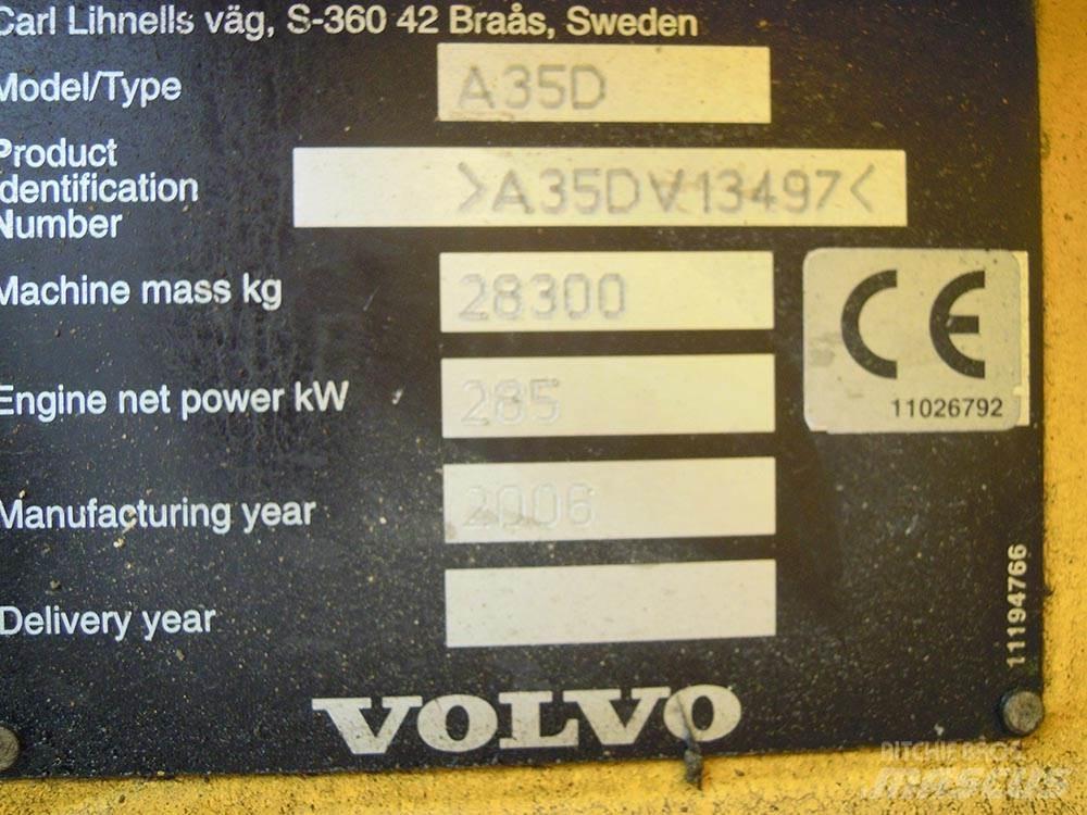 Volvo A35D Belden kirma kaya kamyonu