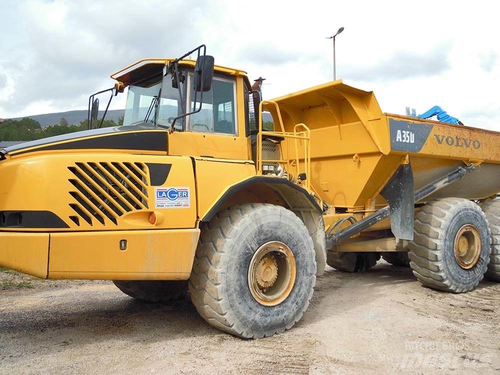 Volvo A35D Belden kirma kaya kamyonu