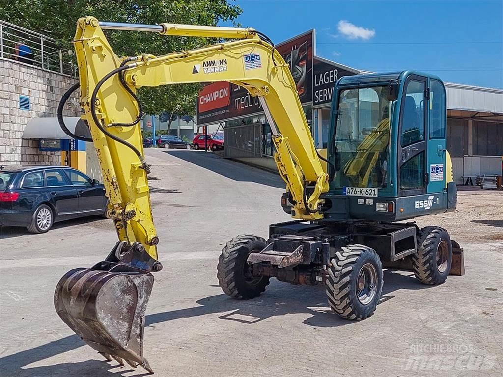 Yanmar B55W-1 Mini ekskavatörler, 7 tona dek