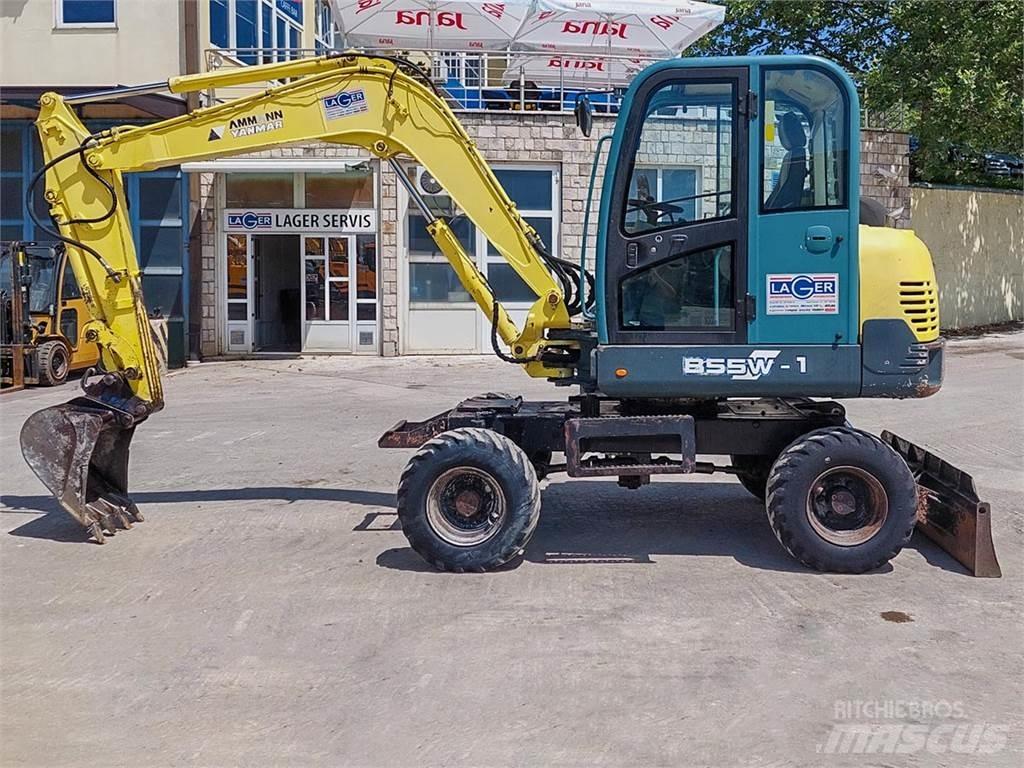 Yanmar B55W-1 Mini ekskavatörler, 7 tona dek