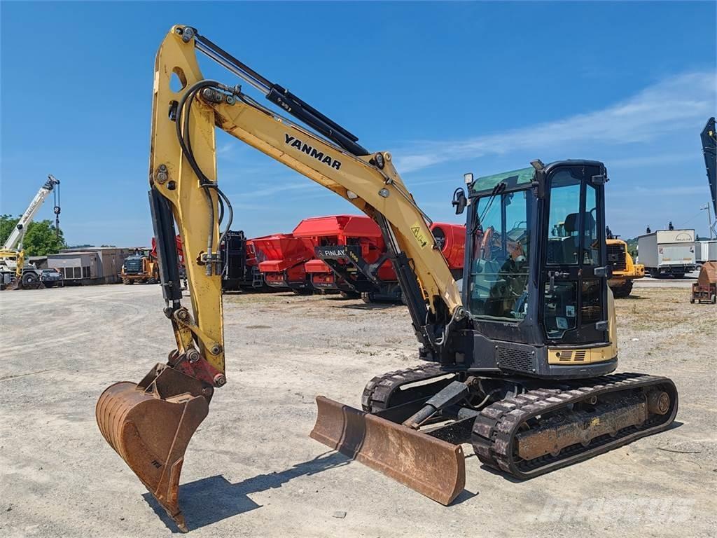 Yanmar VIO57-U Mini ekskavatörler, 7 tona dek