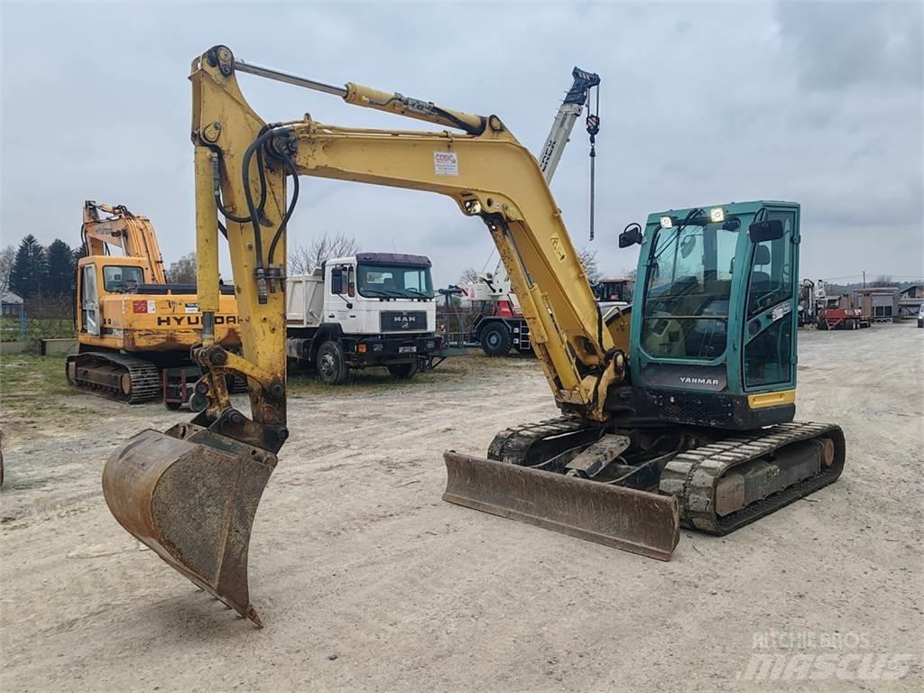 Yanmar VIO80-1A Mini ekskavatörler, 7 tona dek