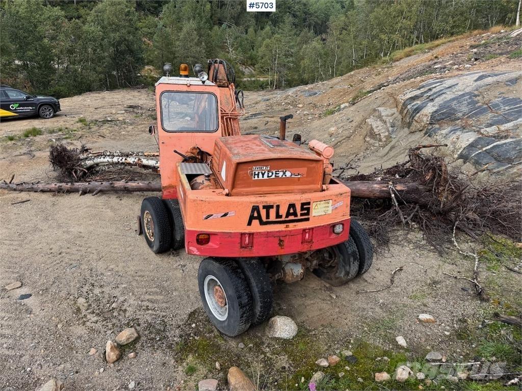 Atlas 1602 D Paletli ekskavatörler
