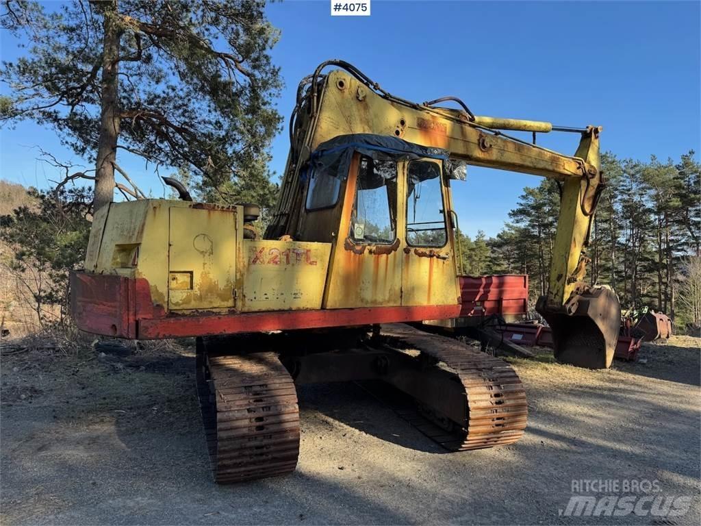 Brøyt X21 TL Paletli ekskavatörler