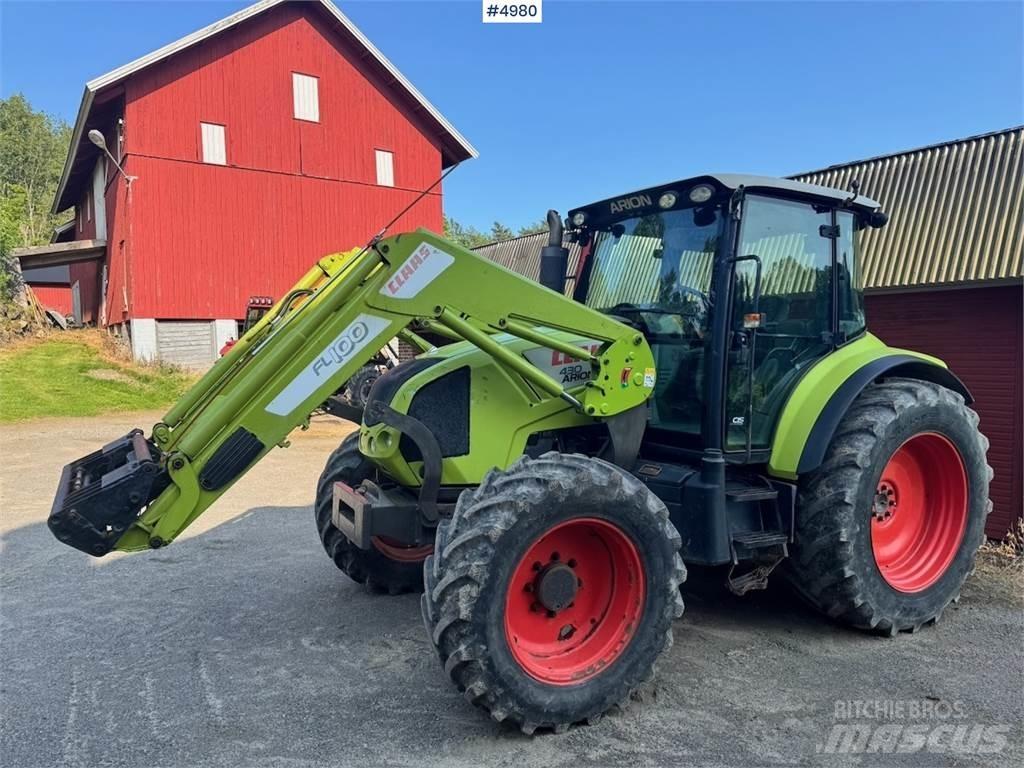 CLAAS Arion 430 Traktörler