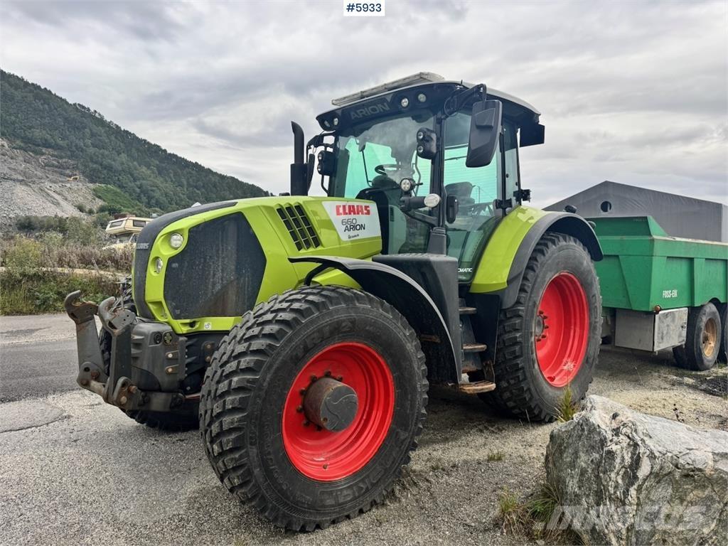 CLAAS Arion 660 Traktörler