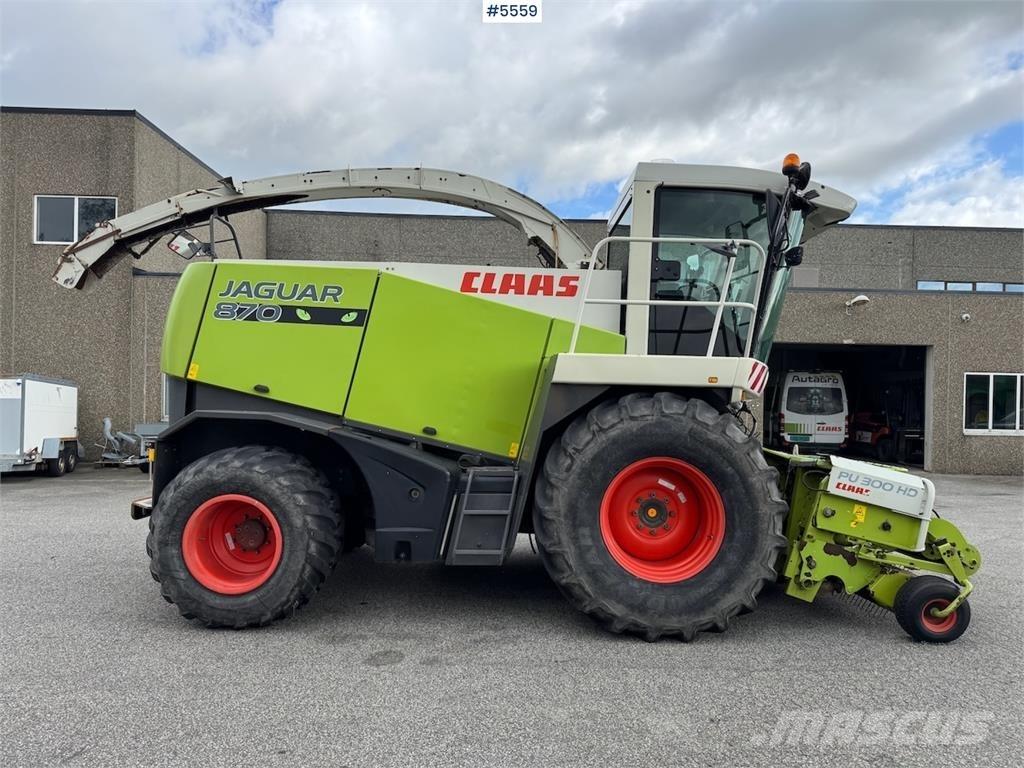 CLAAS Jaguar 870 Diger hasat ve söküm makinaları