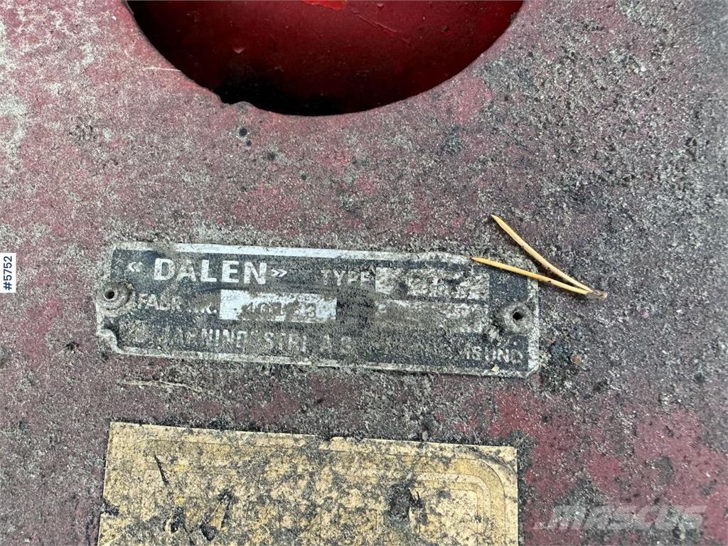 Dalen 1278 Kar küreme biçaklari