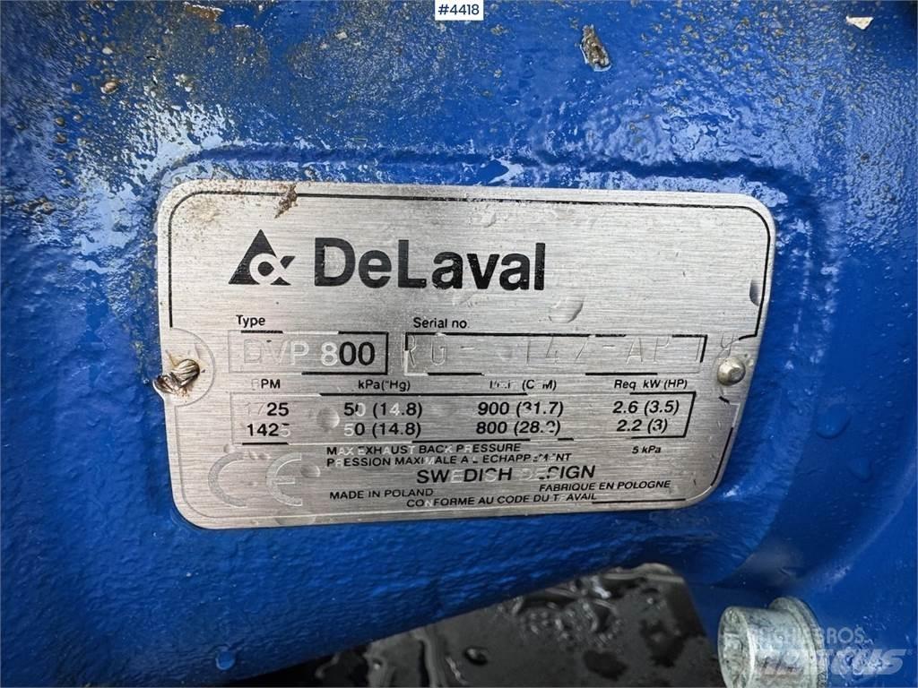 Delaval DVP 800 Diger traktör aksesuarlari
