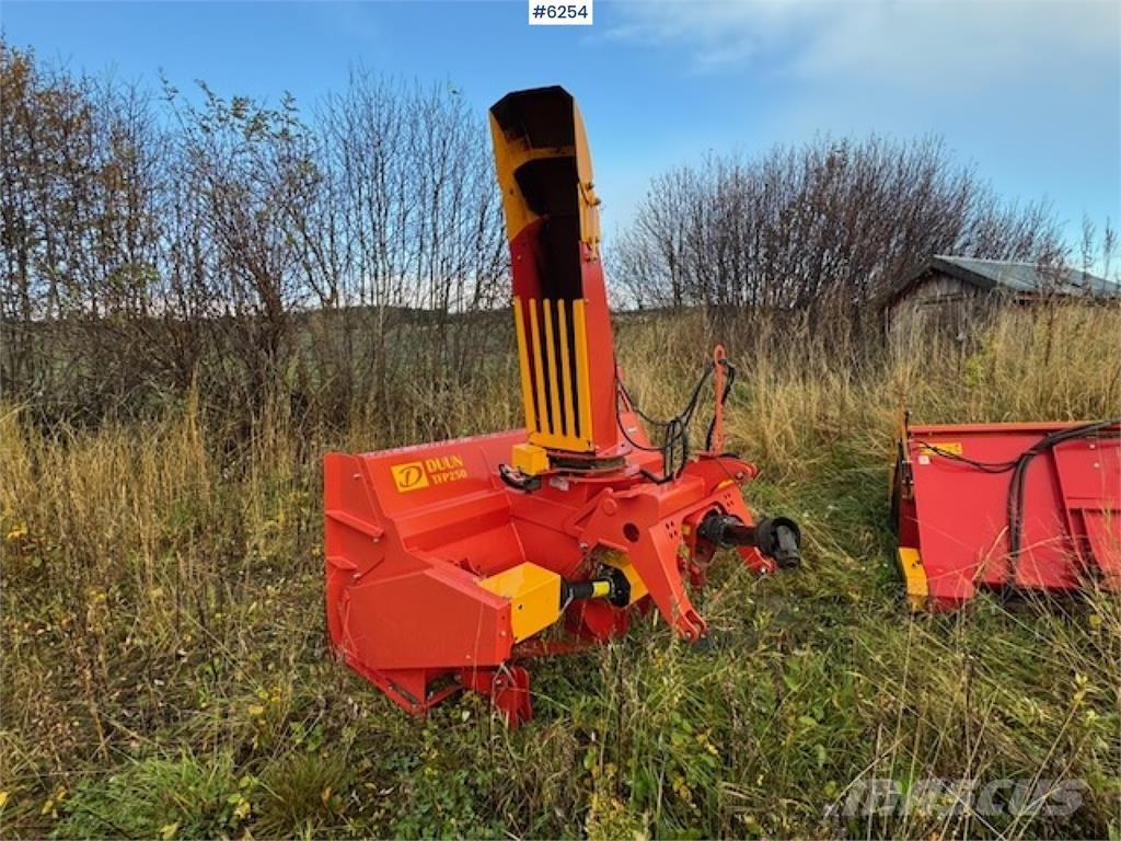 Duun TFP250 Kar küreme biçaklari