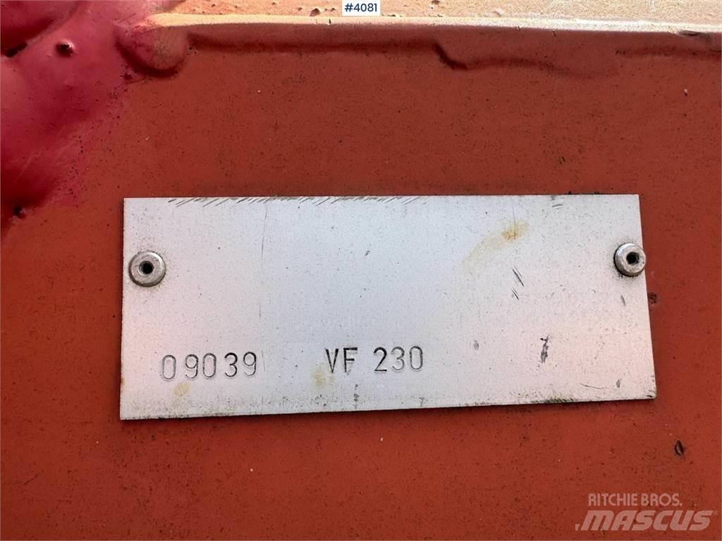 Duun VF 230 Kar küreme biçaklari