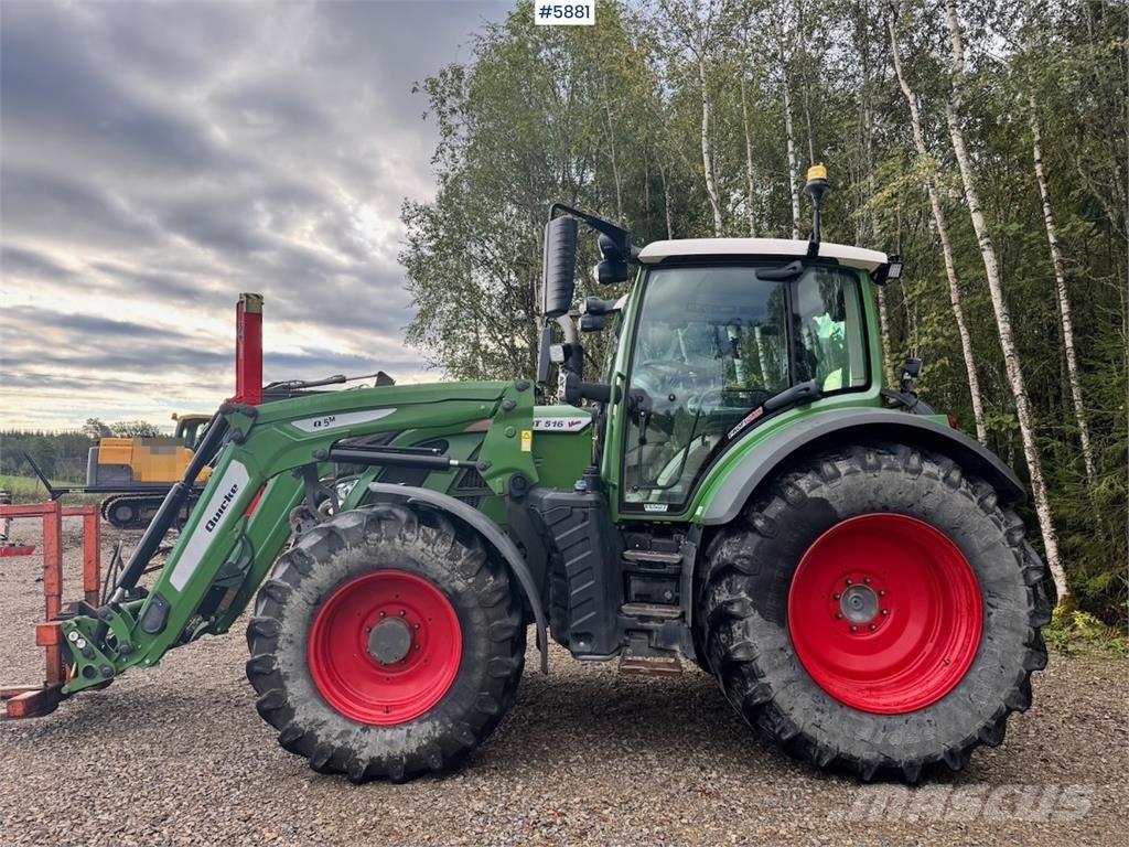 Fendt 516 Vario Traktörler