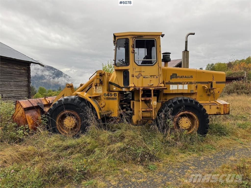 Fiat Allis 645-B Tekerlekli yükleyiciler