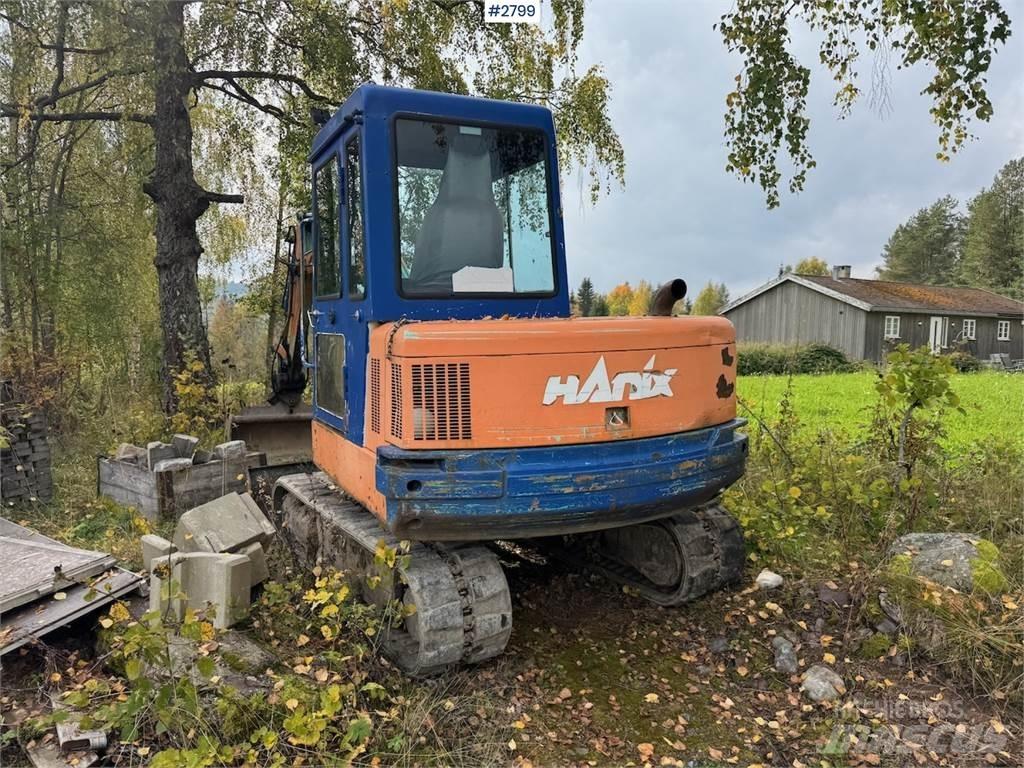 Hanix H45 Paletli ekskavatörler