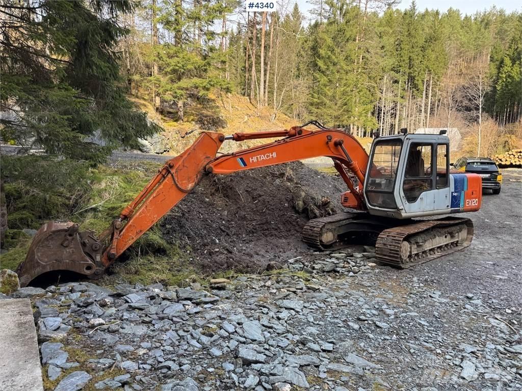 Hitachi EX120-2 Paletli ekskavatörler