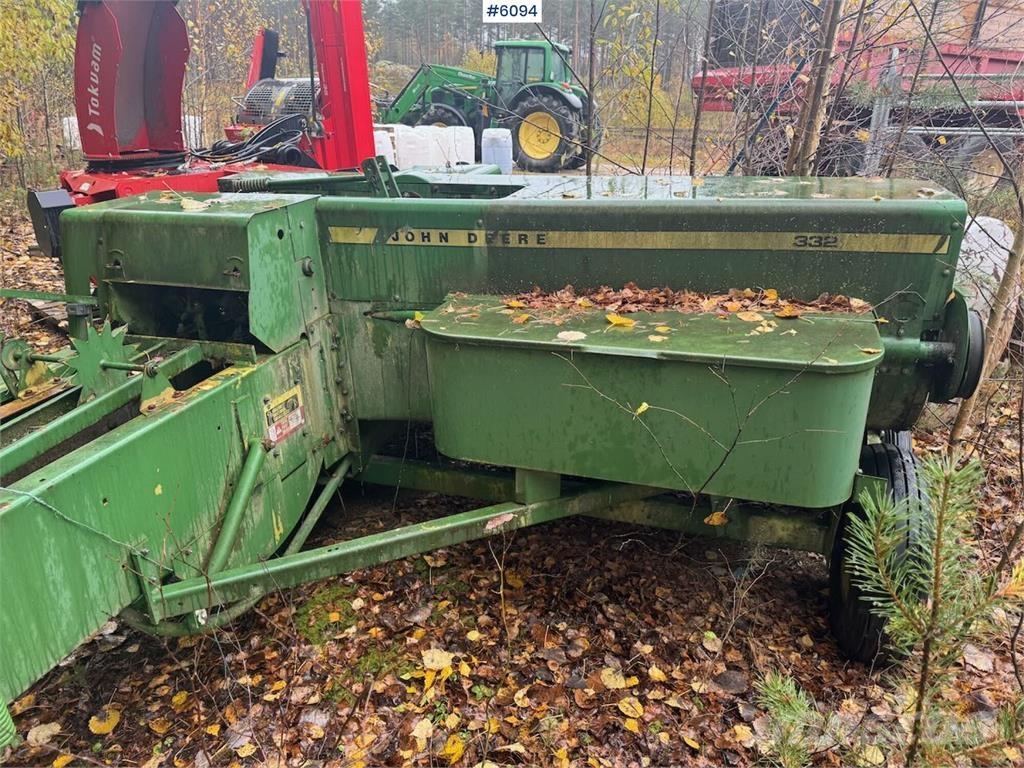 John Deere 332 Diger hasat ve söküm makinaları