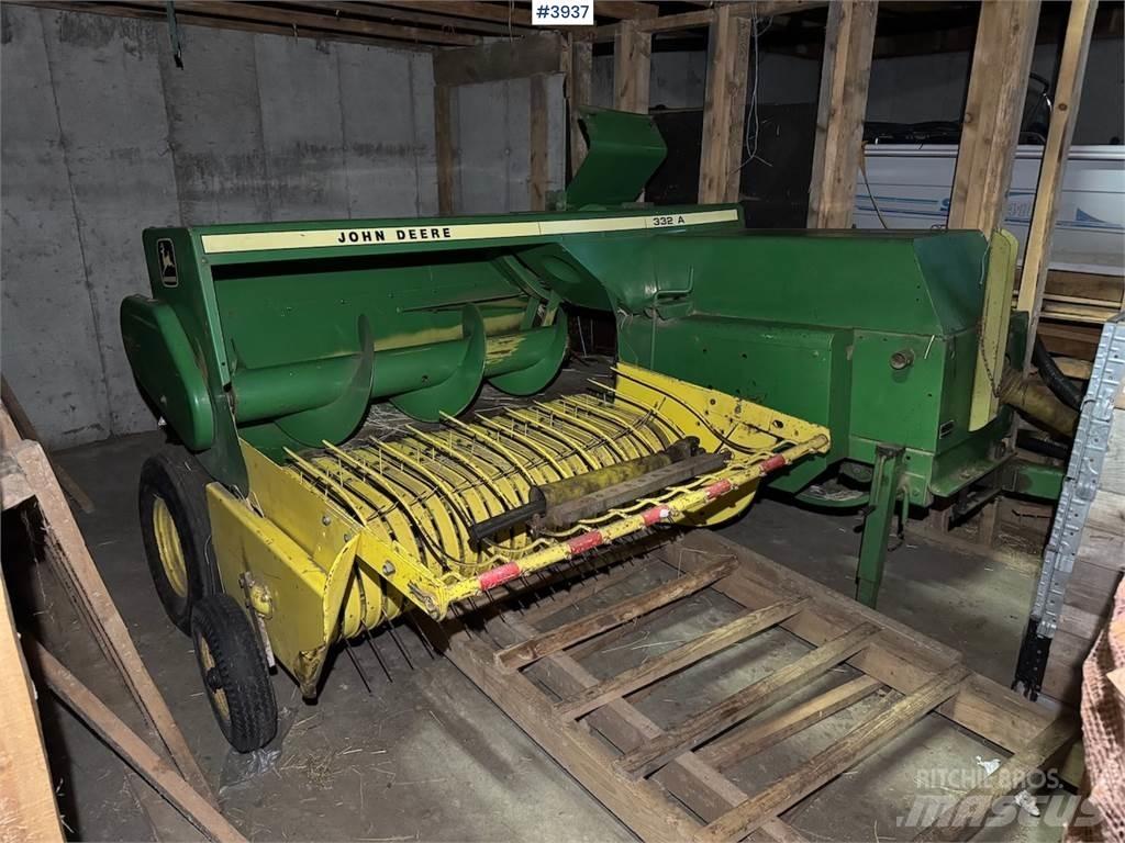 John Deere 332 A Diger hasat ve söküm makinaları