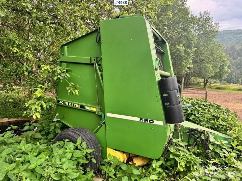 John Deere 550 Diger hasat ve söküm makinaları