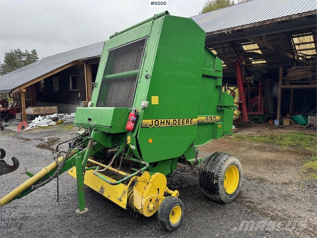 John Deere 590 Diger hasat ve söküm makinaları