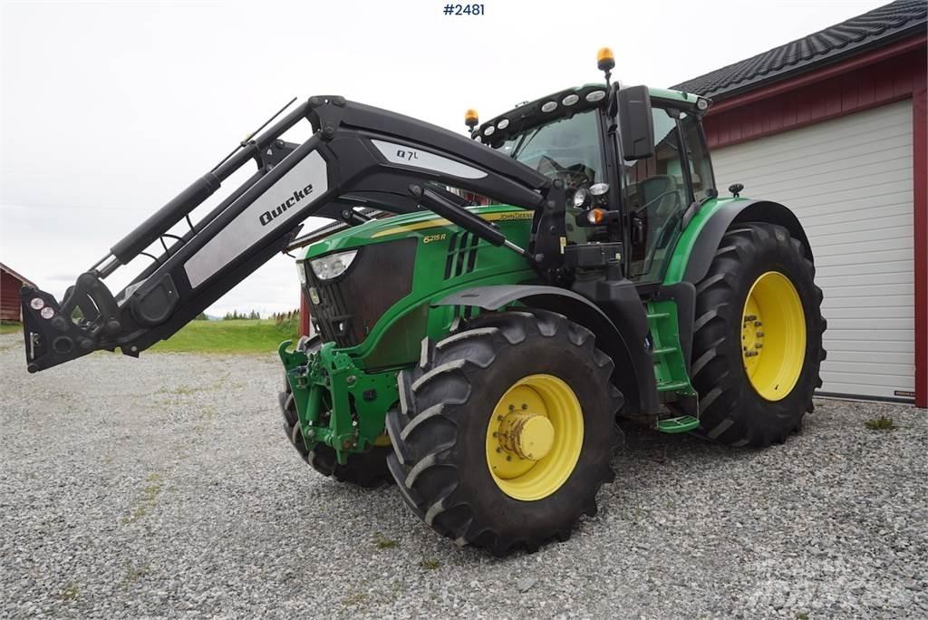 John Deere 6215R Traktörler