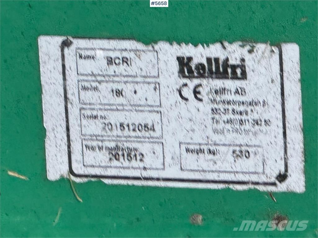 Kellfri BCRI 180 Diger hasat ve söküm makinaları