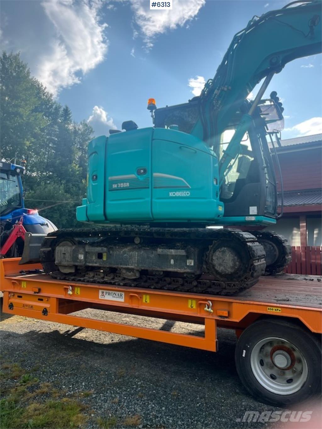 Kobelco SK75SR-3E Paletli ekskavatörler
