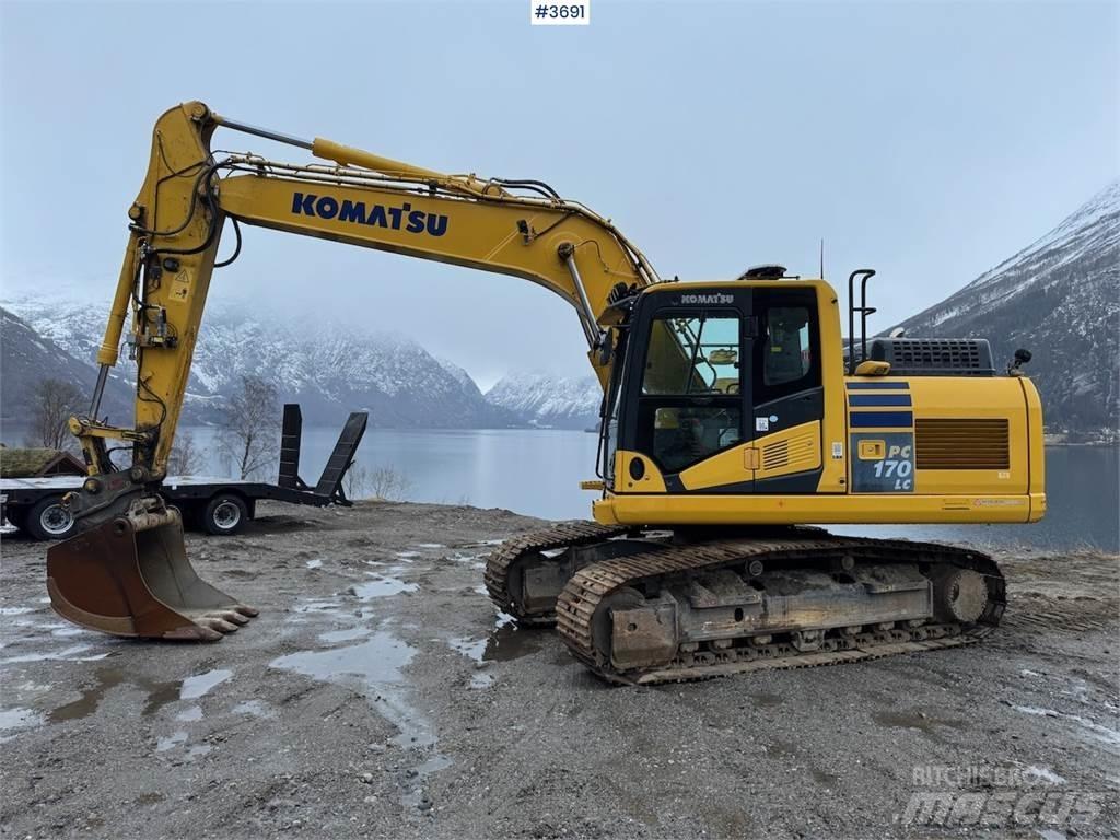 Komatsu PC 170 LC Paletli ekskavatörler