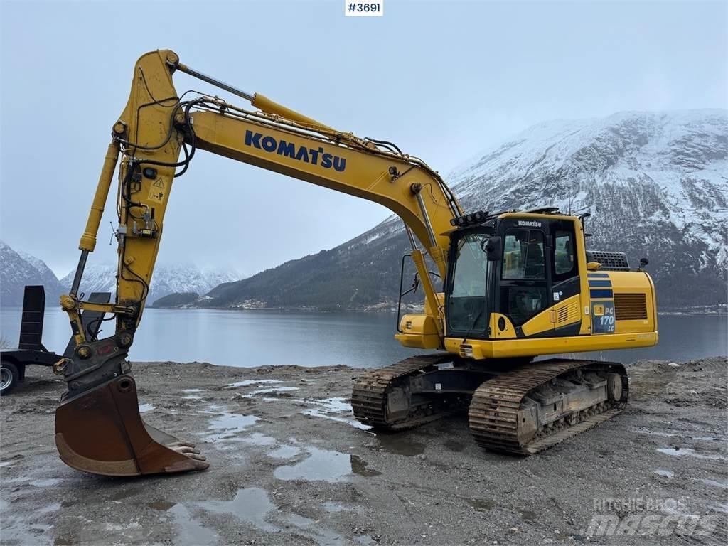 Komatsu PC 170 LC Paletli ekskavatörler