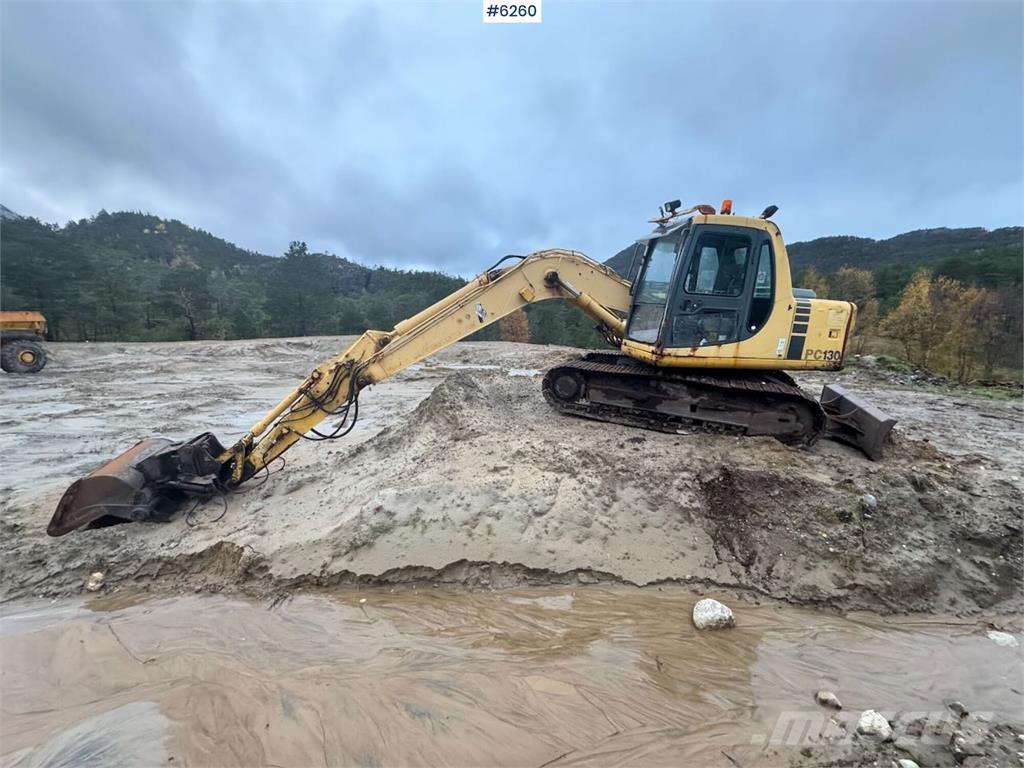 Komatsu PC130-6K Paletli ekskavatörler