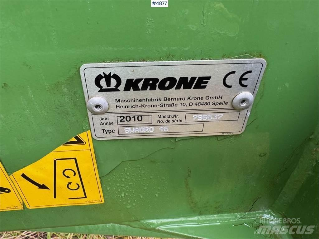 Krone Swadro 46 Diger hasat ve söküm makinaları