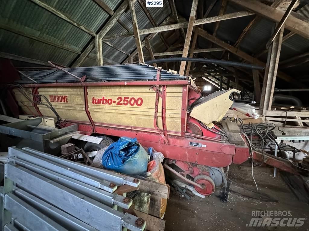 Krone Turbo 2500 Diger hasat ve söküm makinaları
