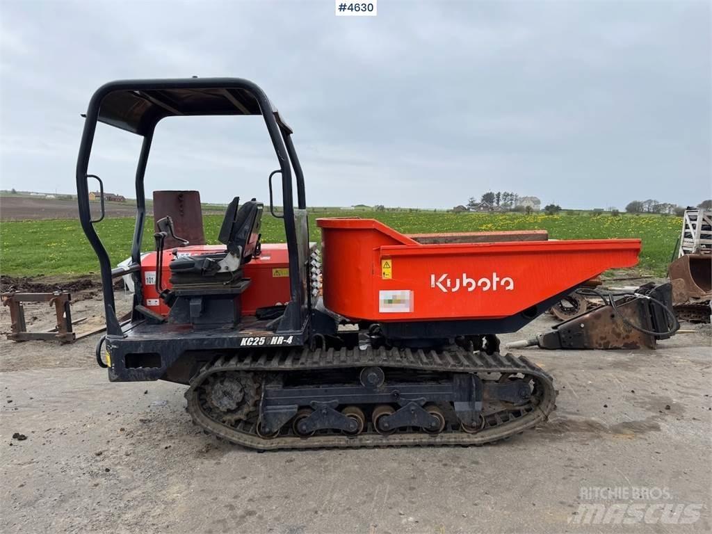 Kubota KC250HR-4 Belden kirma kamyonlar