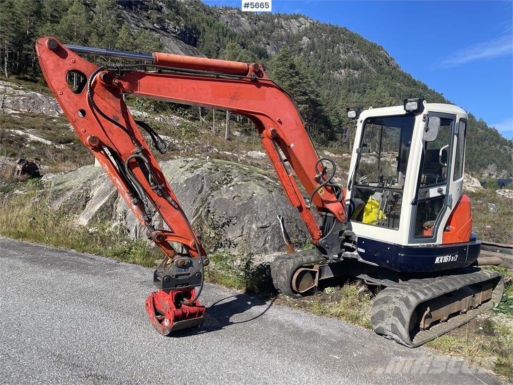 Kubota KX 161-3 Paletli ekskavatörler